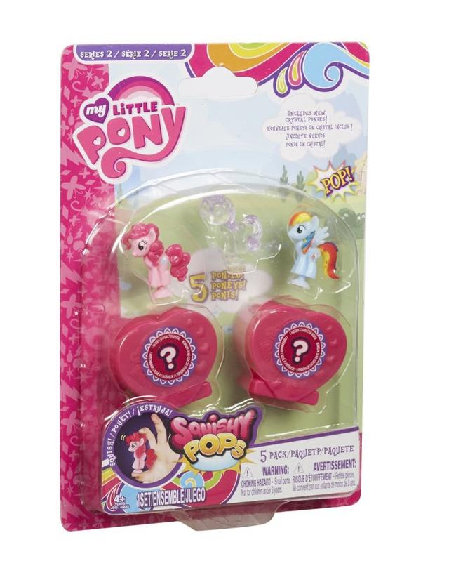 Squishy Pops - My Little Pony S3 - 5 Pack