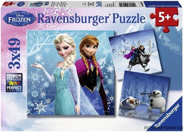 Ravensburger winter Adventures 3x Puzzles (49 Pieces)