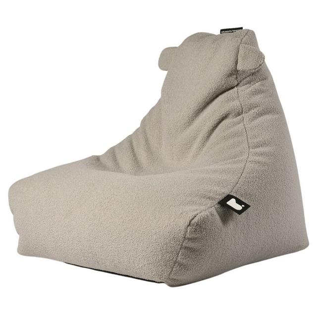 Extreme Lounging - Mini Teddy Bean Bag - Soft Grey