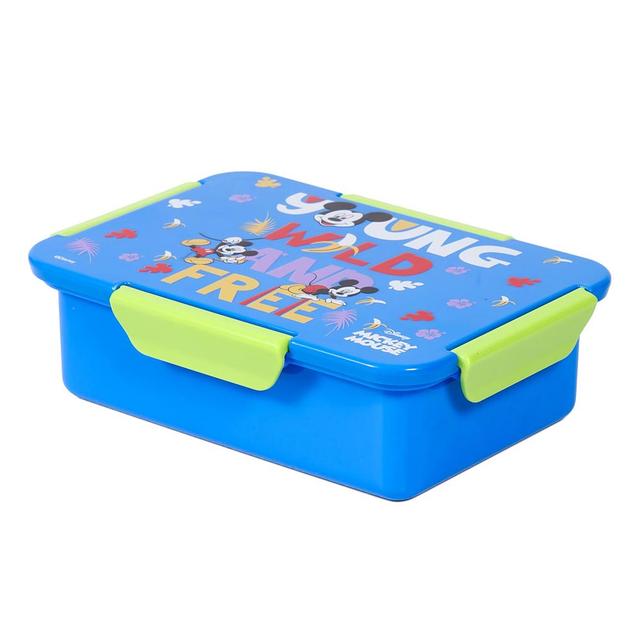 Eazy Kids - Disney Mickey & Friends Bento Lunch Box - Blue - 4 Compartments