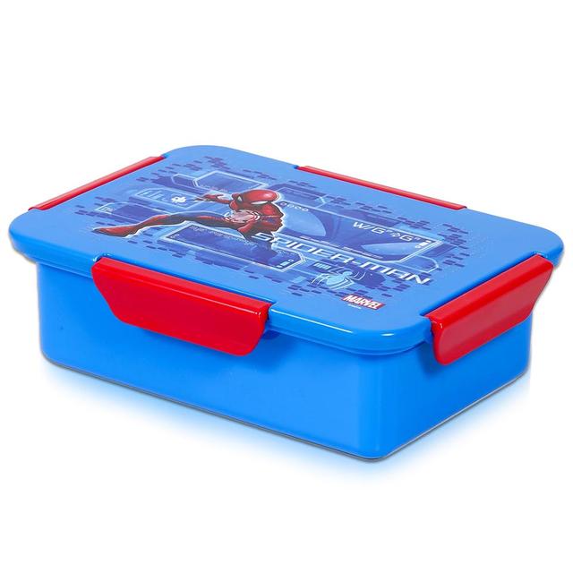 Eazy Kids - Marvel Spider-Man Bento Lunch Box - Blue - 4 Compartments