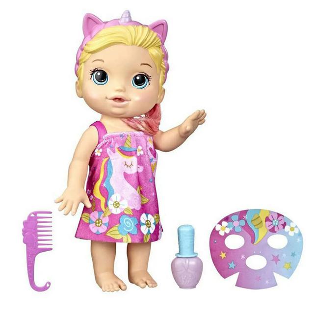 Baby Alive - Glam Spa Baby Doll Set - 5 Pcs