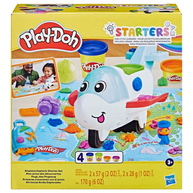 Playdoh - Airplane Explorer Starter Clay Playset - 170g