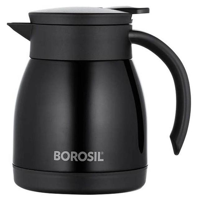 Borosil - Vacuum Insulated Stainless Steel Teapot - Black - 500 ml