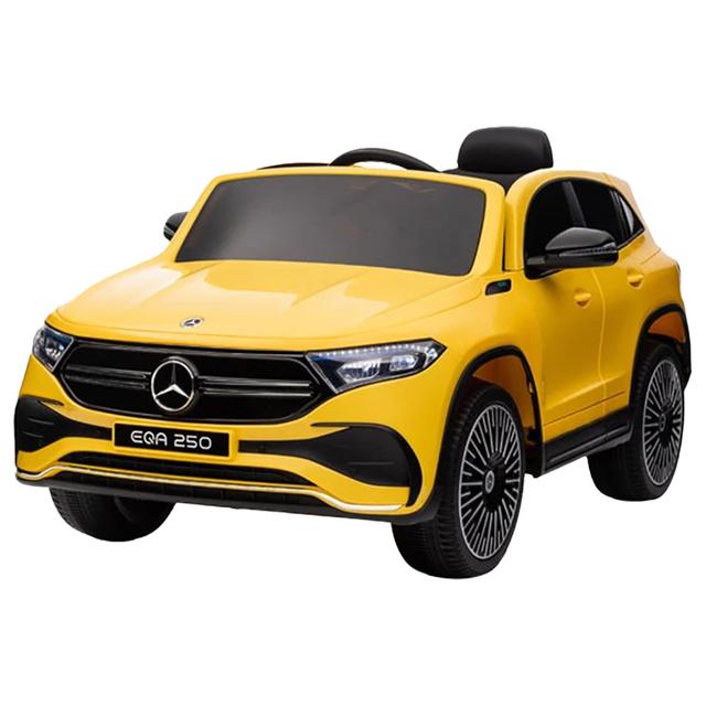 Mercedes-Benz - EQA Licensed Ride-On Electric Car - 12V - Yellow