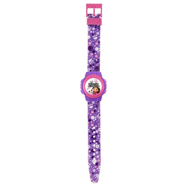 Disney - Gabby's Dollhouse Digital Watch - Purple