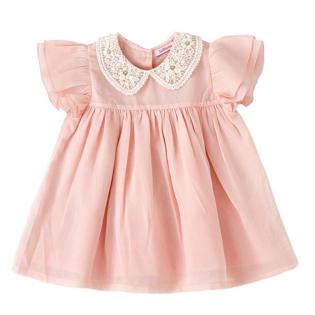 Jelliene - Sunny Smiles Breezy Woven Dress - Pink