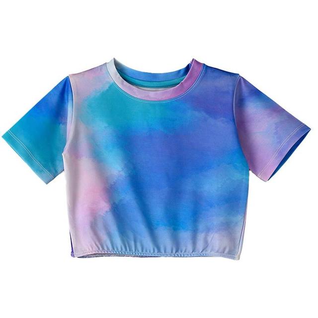 Jelliene - Girl's Knit Top - Purple/Blue_8-9Y