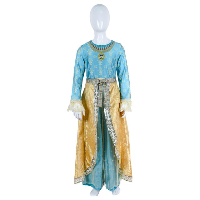 Party Centre - Disney Golden Princess Jasmine Costume With Headband_5-6Y