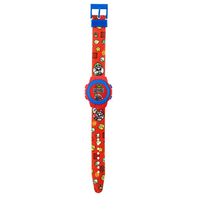 Disney - Super Mario Digital Watch - Red