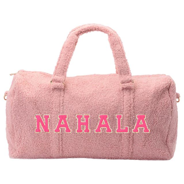 The Happy Tribe - Personalized Gym Bag - Rose Teddy 