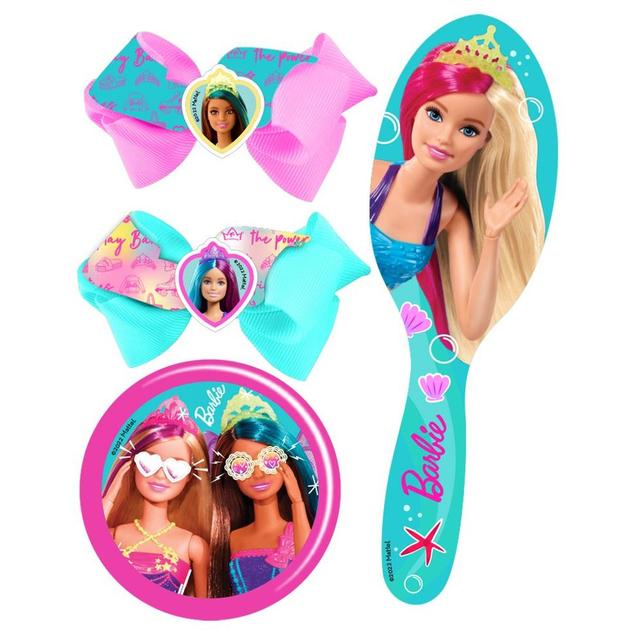 Barbie - Girls Hair Accessories Set – 4pcs