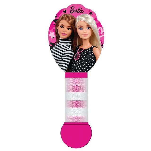 Barbie - Girls Hair Brush With Woolen Coils