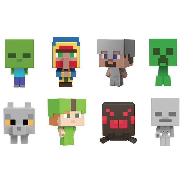 Mattel Games - Minecraft Mob Head Minis 1pc - Style May Vary