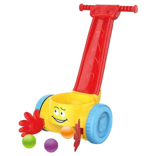 Huanger - 2-In-1 Kids Ball Popper & Scooper Walker w/ Music