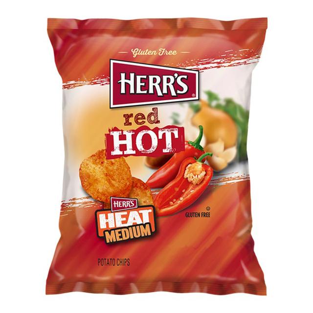 Herr's - Red Hot Potato Chips - 28g