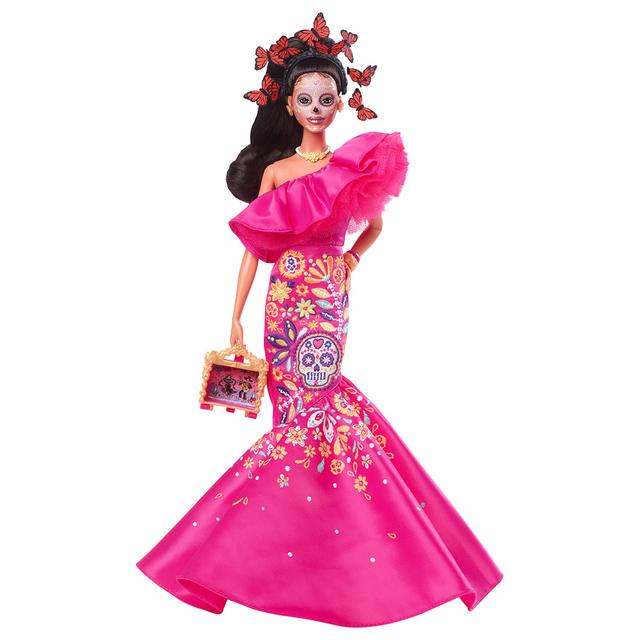 Mattel Games - Barbie Celebrates Dia De Muertos 2022 w/ A Doll - Pink