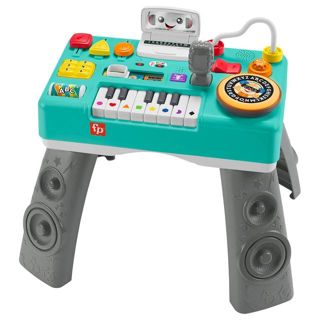 Mattel Games - Fisher Price Laugh & Learn Mix & Learn DJ Table