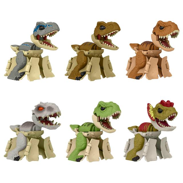 Mattel Games - Jurassic World Fierce Changers Dinosaur Figures - Hidden Hatchers 1pc - Style May Vary