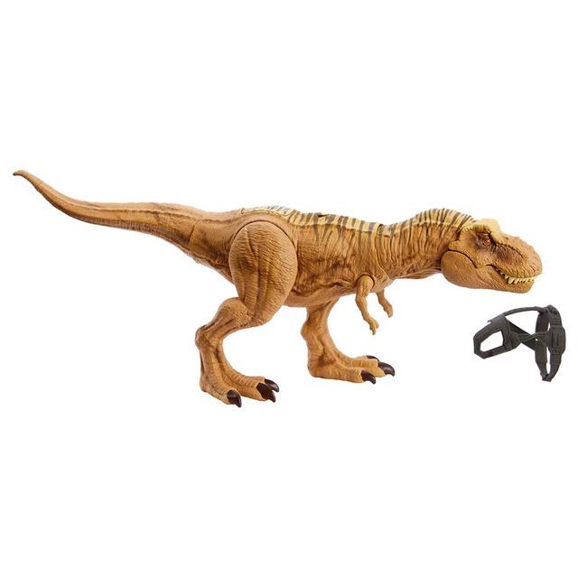 Mattel Games - Jurassic World New Feature T Rex Figure - Beige