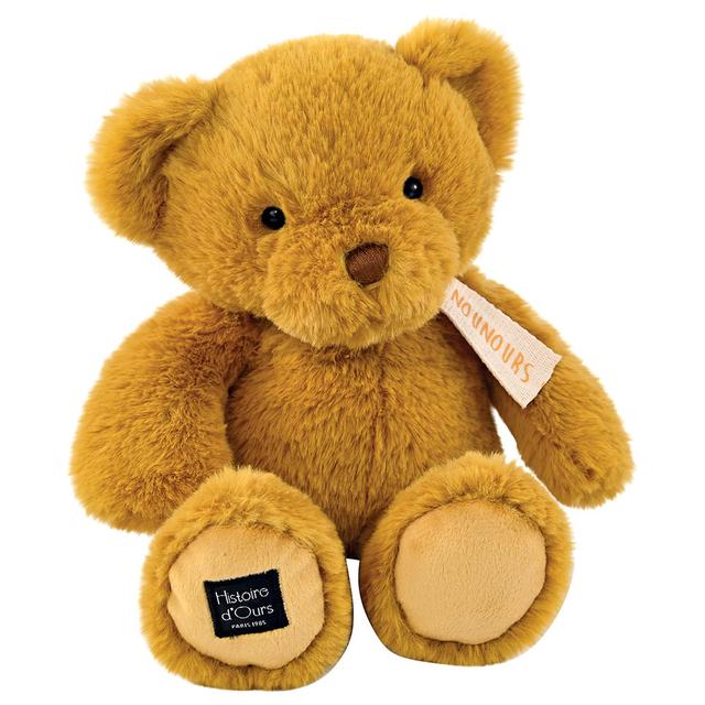 Histoire D'Ours - Teddy Bear Plush Toy - Ocre - 28cm