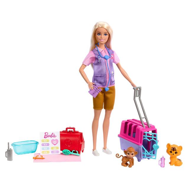 Barbie - Animal Rescue And Recover Playset