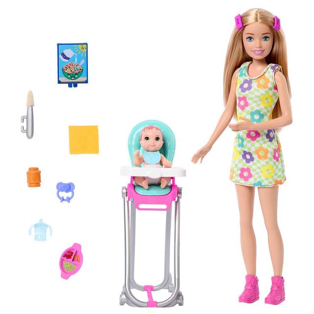 Barbie - Skipper Babysitters Doll And Playset