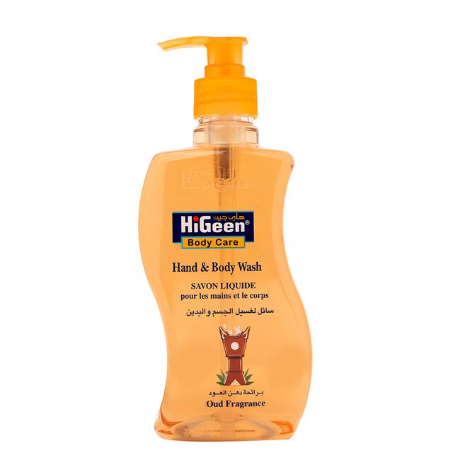 HiGeen - Wavy Antiseptic Hand And Body Wash - Oud - 500 ml