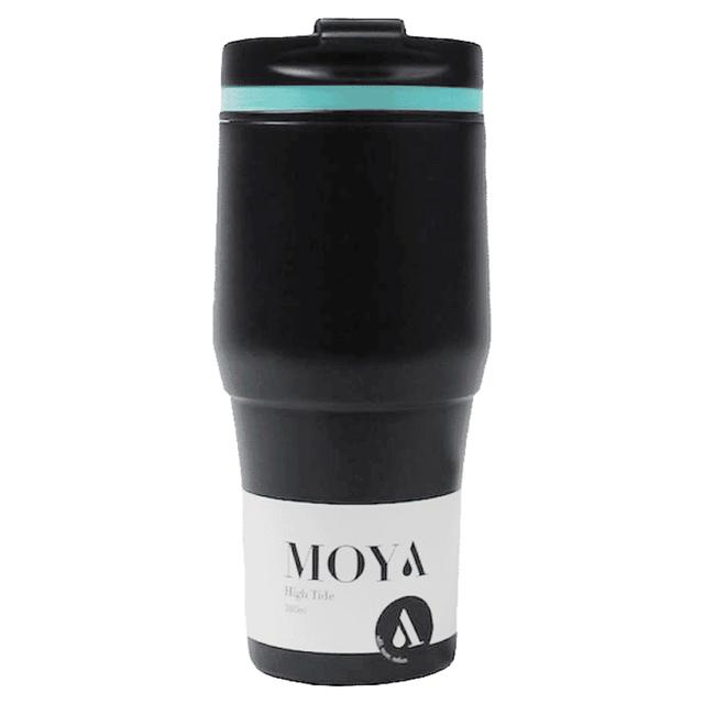 Moya - High Tide Travel Coffee Mug - 380ml - Blue/Black