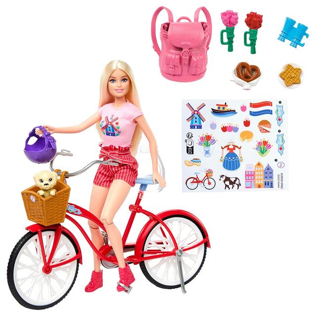 Barbie - Doll With Bicycle