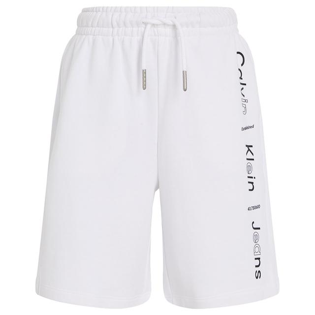 Calvin Klein - Logo Relaxed Shorts - White