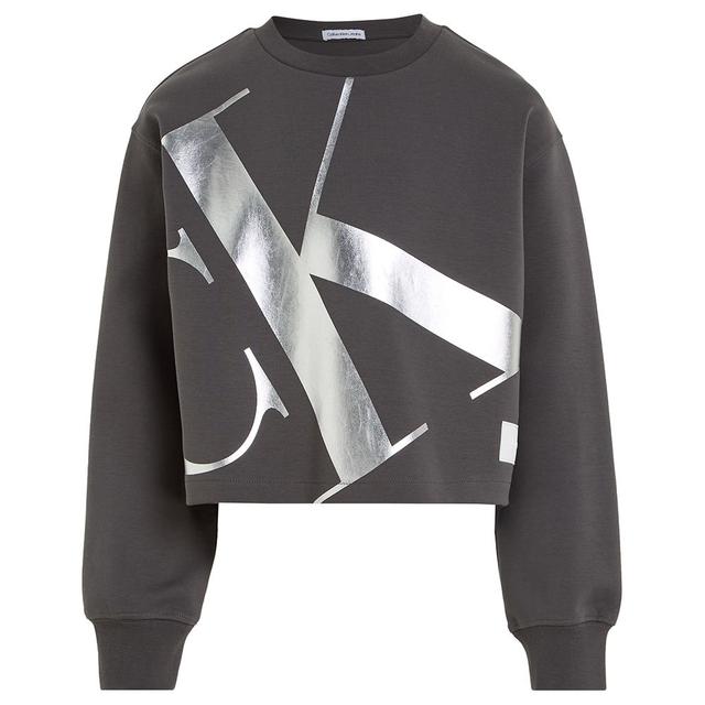 Calvin Klein - Mercury Monogram Sweatshirt - Dark Grey