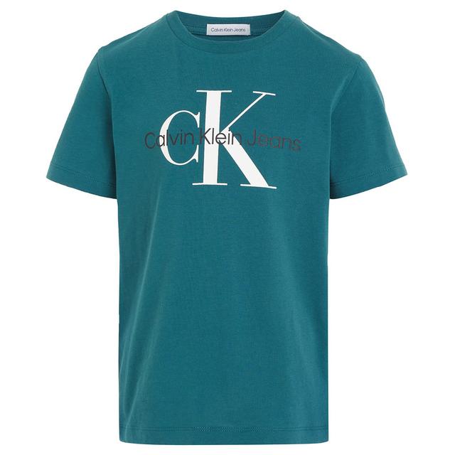 Calvin Klein - CK Monogram Short Sleeves T-Shirt - Atlantic Deep