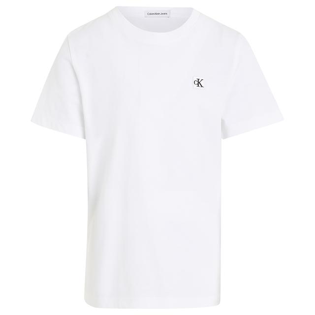 Calvin Klein - Monogram Mini Badge T-Shirt - White