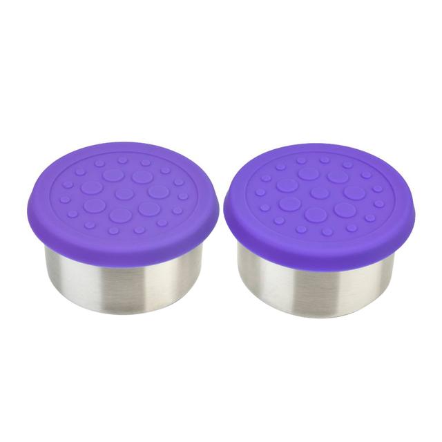 Lunchbots - Dips Pots - 130ml - 2pcs - Purple