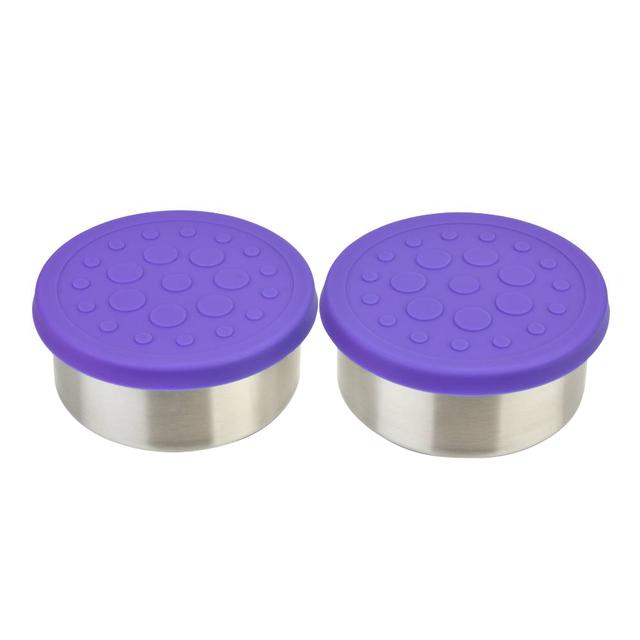 Lunchbots - Dips Pots - 75ml - 2pcs - Purple