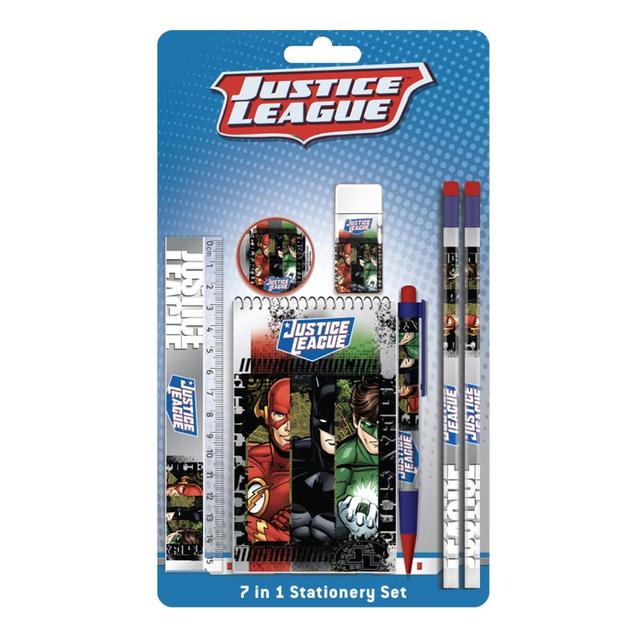 Justice League - Stationery Set - 7pcs