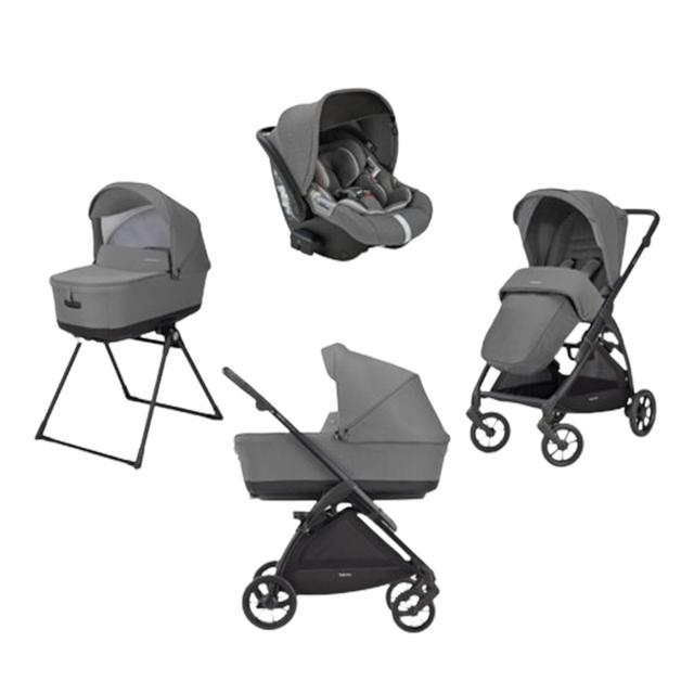 Inglesina - 4-in-1 Full Set Electa Travel System - Chelsea Grey