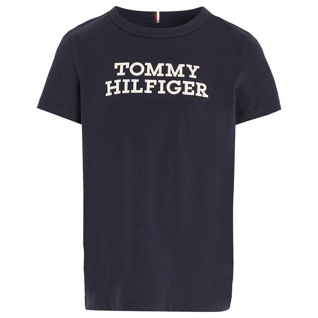 Tommy Hilfiger - TH Logo Short Sleeves Tee - Blue