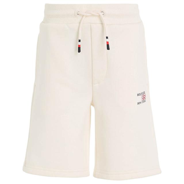 Tommy Hilfiger - New York Flag Graphic Sweatshorts - White