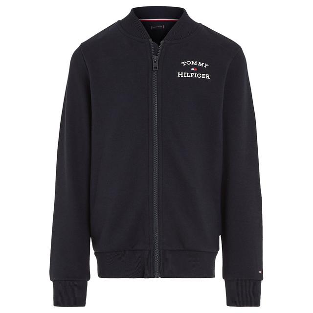 Tommy Hilfiger - TH Logo Zip Trough Jacket - Blue