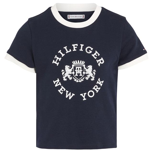 Tommy Hilfiger - Hilfiger Crest Short Sleeves Tee - Blue