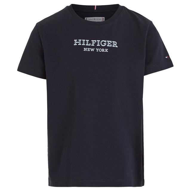 Tommy Hilfiger - Monotype Foil Print Short Sleeve Tee - Blue