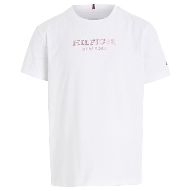 Tommy Hilfiger - Monotype Foil Print Short Sleeve Tee - White