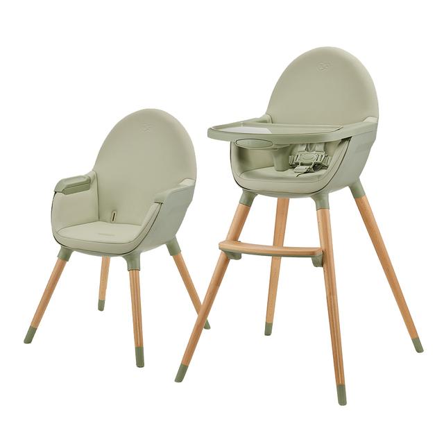 Kinderkraft - 2-in-1 Fini 2 Baby High Chair - Green