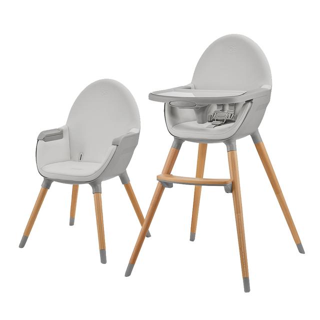 Kinderkraft - 2-in-1 Fini 2 Baby High Chair - Grey