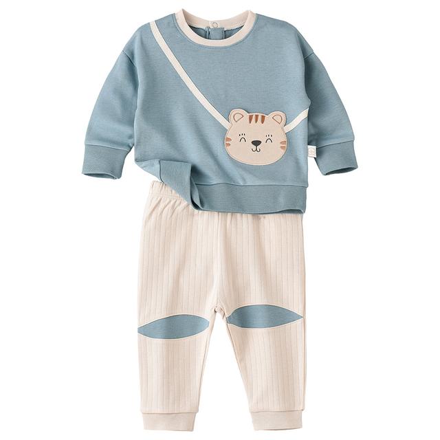 Tiny Hug - Lion Long Sleeve T-Shirt & Pyjama Set