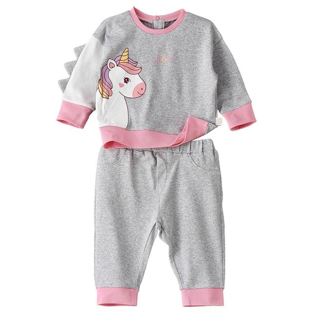 Tiny Hug - Girls Long Sleeve T-Shirt & Pyjama Set