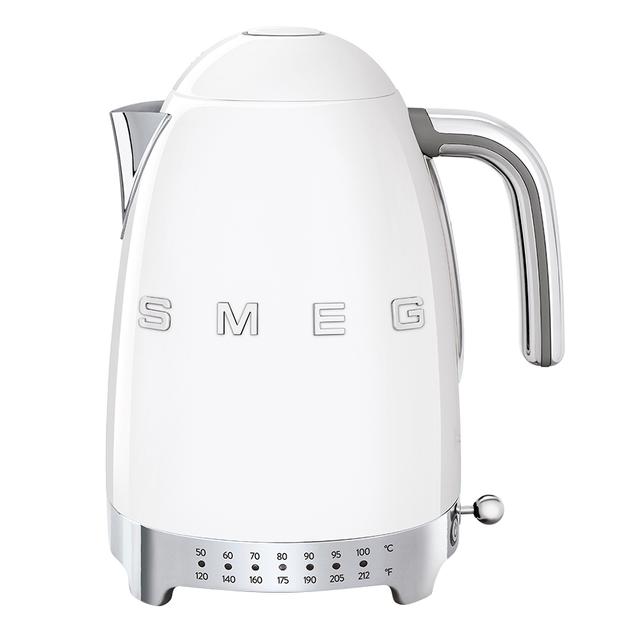 Smeg - 50'S Retro Temperature Kettle - White - 1.7 L - 3000 W