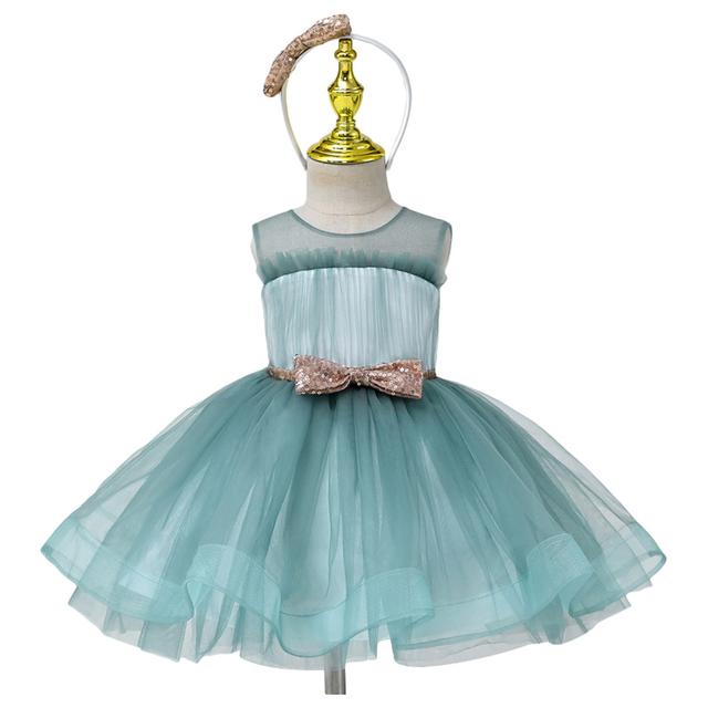 D' Daniela - Margarita Dress w/ Hair Band - Green